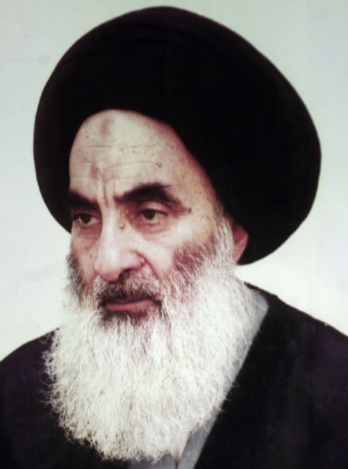 Apres la mort de soleimani, le grand ayatollah sistani appelle a la retenue et a la sagesse