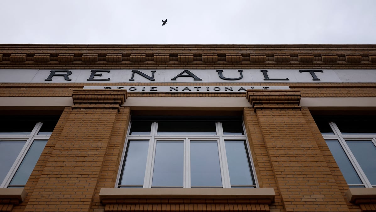 Le logo de renault a boulogne-billancourt