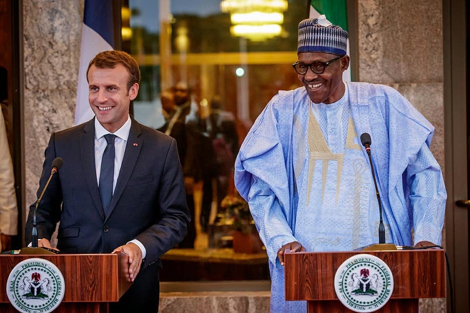 Macron Buhari