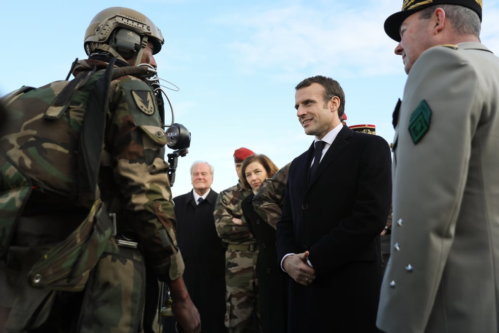 Visite d'Emmanuel Macron à Toulouse