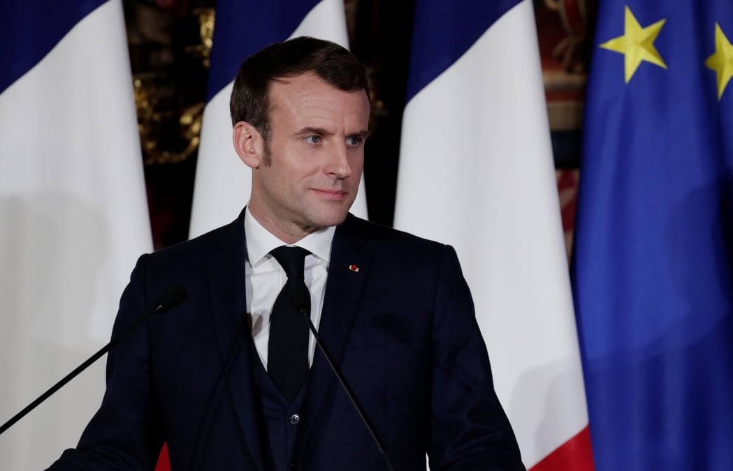 Syrie: emmanuel macron appelle a une cessation immediate des hostilites