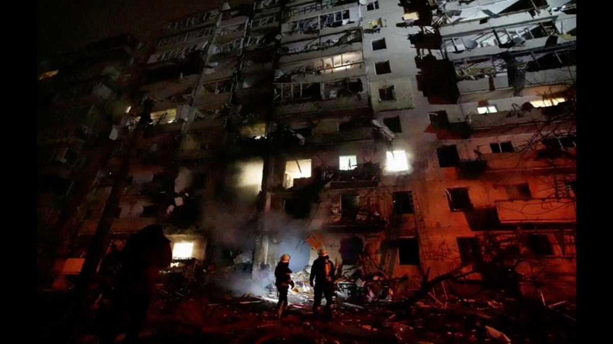 Ukraine: explosions entendues a kiev, un appareil "ennemi" abattu