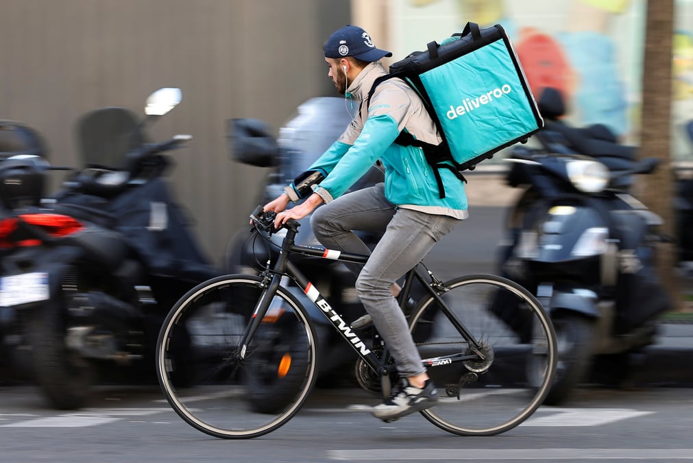 Deliveroo coursier