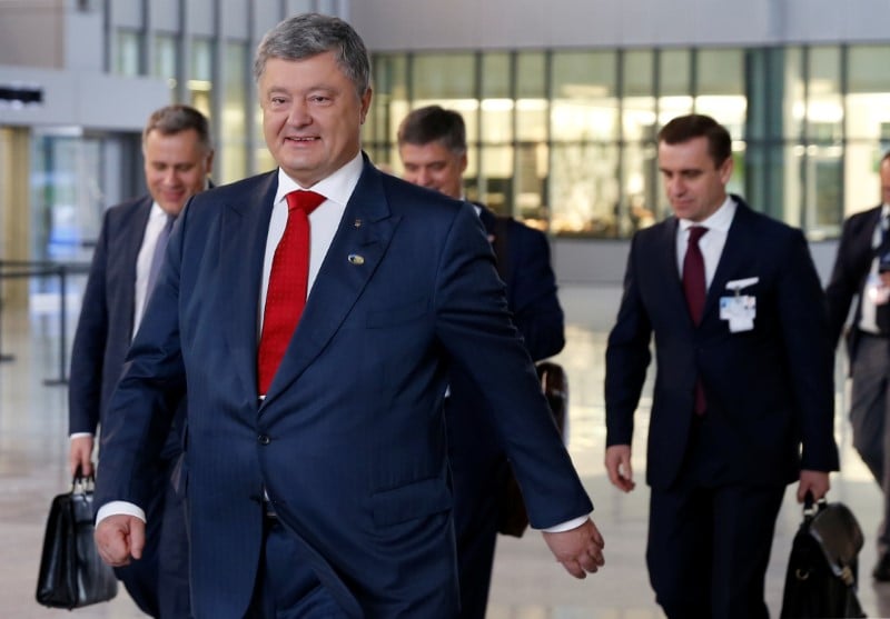 Porochenko reaffirme a l'otan son opposition a nord stream 2