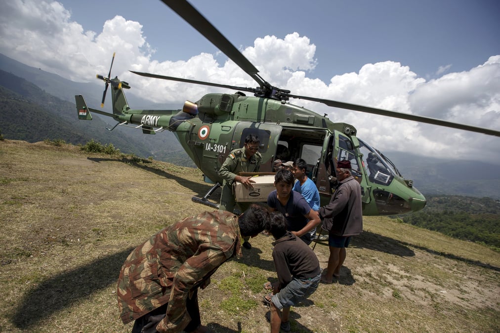 L'aide alimentaire ralentie par les douanes au nepal