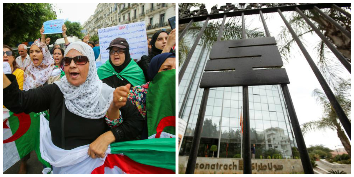 Image manifestations contre un 5eme mandat du président Bouteflika.