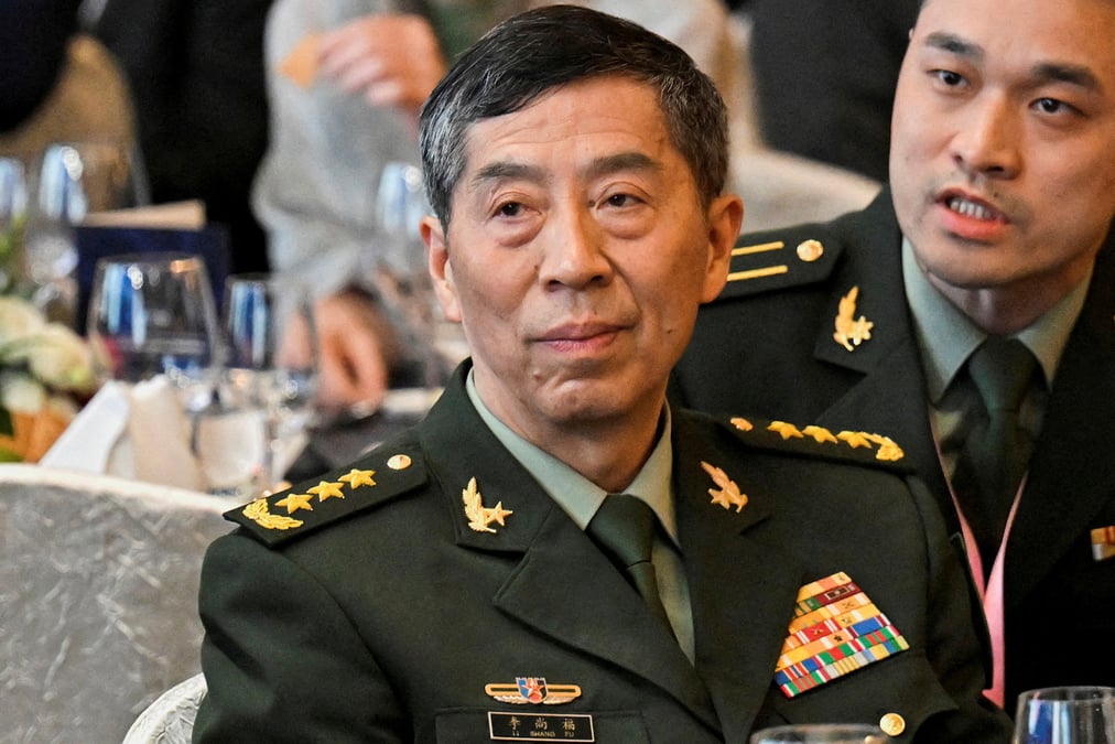 L'ancien ministre chinois de la defense li shangfu
