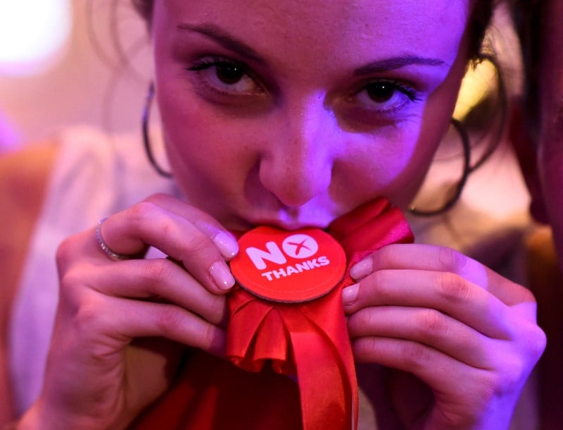 Soulagement de l'UE et de l'Otan après le "non" écossais