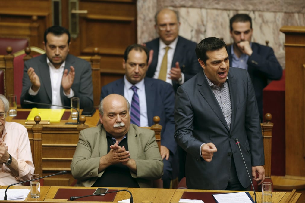 Le parlement grec donne son feu vert a alexis tsipras