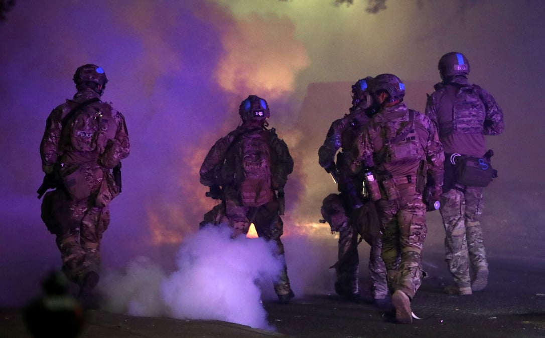 Usa: enquete sur le recours a la force des agents federaux a portland