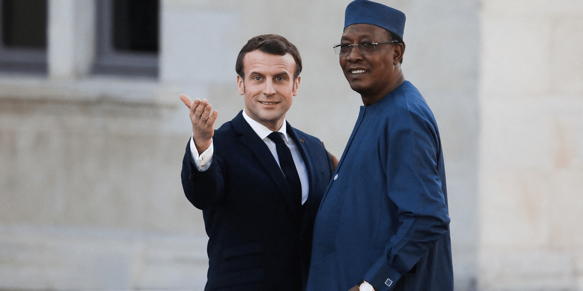 Idriss Déby, Macron