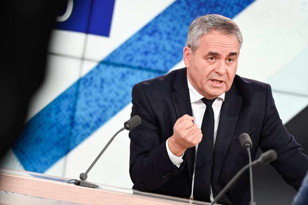 Xavier Bertrand, président LR de la région Hauts-de-France.