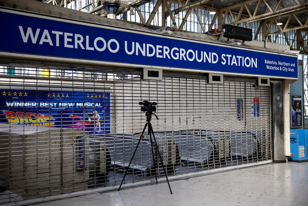 Gb: les transports a londres quasi paralyses par les greves