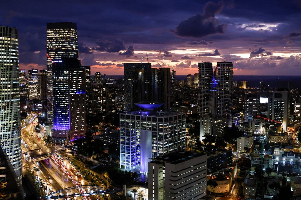 Une vue generale sur tel aviv