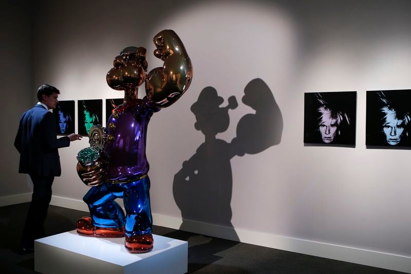 Un Warhol et un Koons dépassent 25 millions de dollars aux enchères