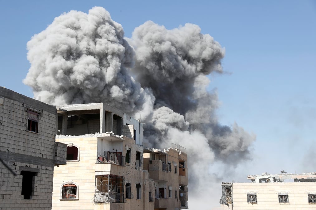 Les djihadistes se battront "jusqu'au bout" a rakka, dit la coalition u.s.