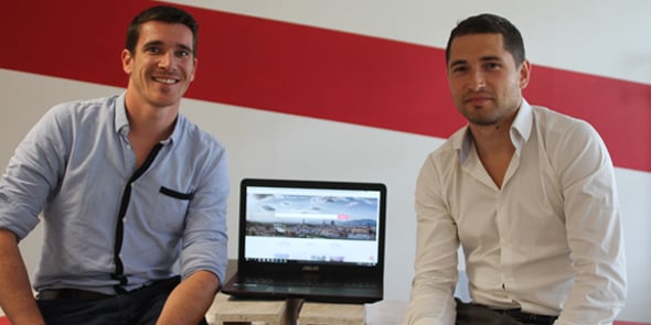 Florian Colas et Éric Girardin, les fondateurs de Doyoogo