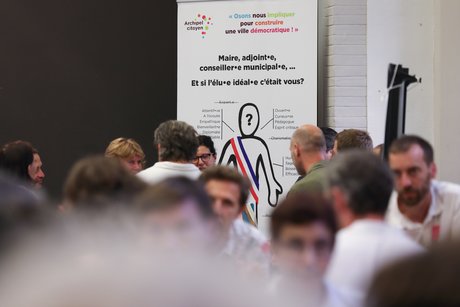 Archipel Citoyen a organisé fin juin un speedating des candidats.