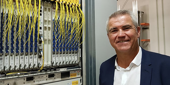 Thierry Alignan, délégué régional Orange Occitanie Est.