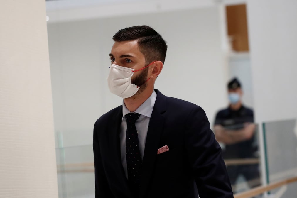 Photo d'archives : alexandre benalla est juge a paris