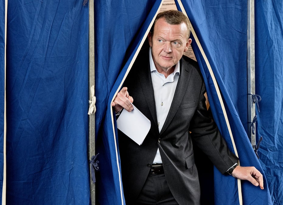La droite serait en tete au elections au danemark, mais de peu