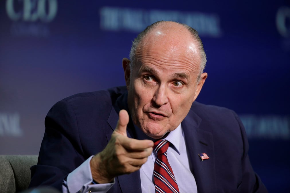 Giuliani, l'ancien maire de new york, favori au poste de secretaire d'etat
