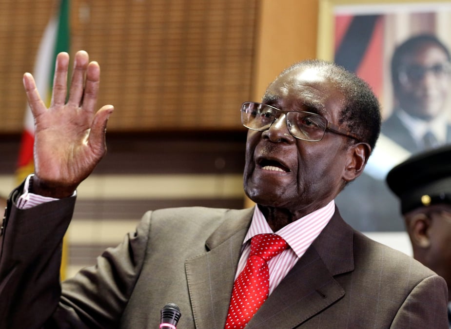 Le president du zimbabwe balaie les soupcons de corruption