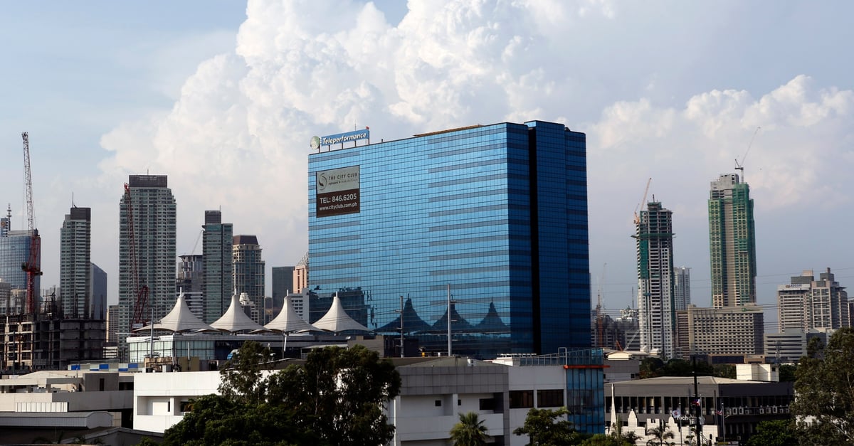 Un batiment de teleperformance a manille