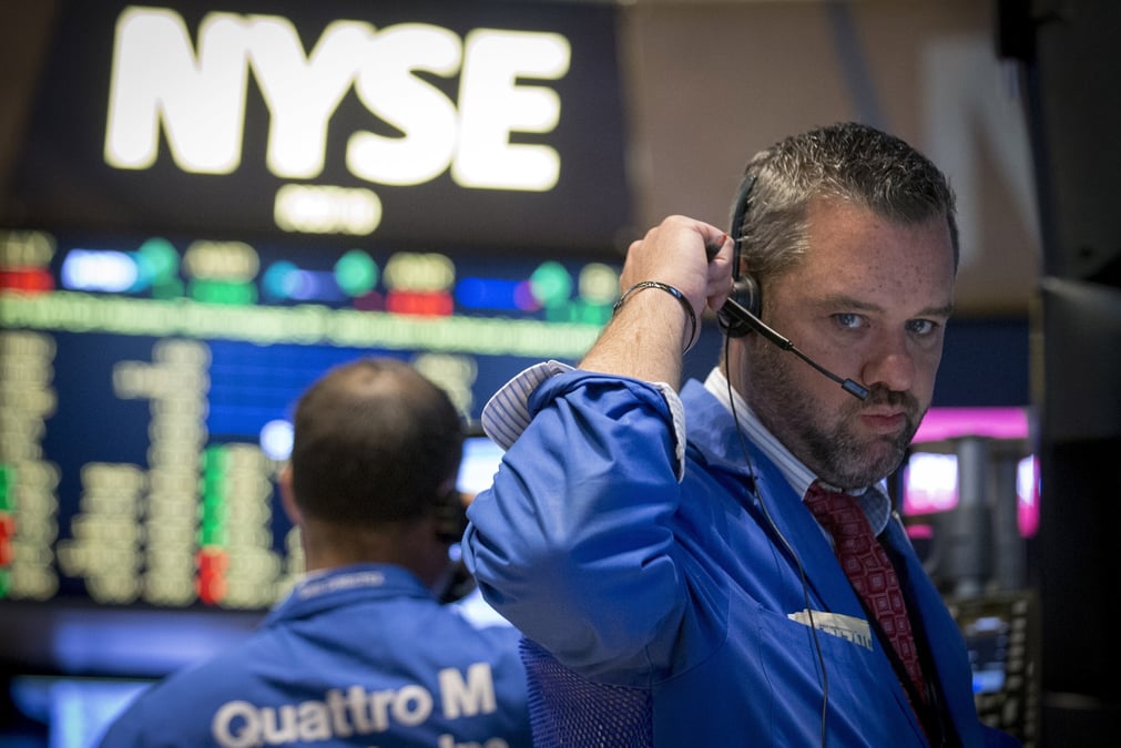 Des traders a la bourse de new york