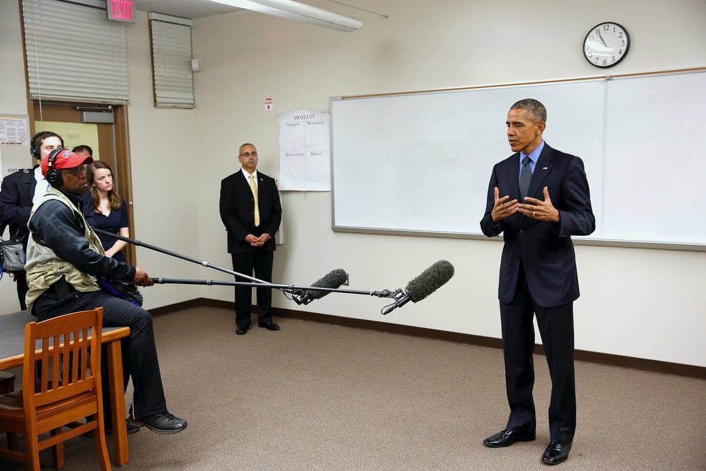 Barack obama a rencontre les familles des victimes de la tuerie de san bernardino