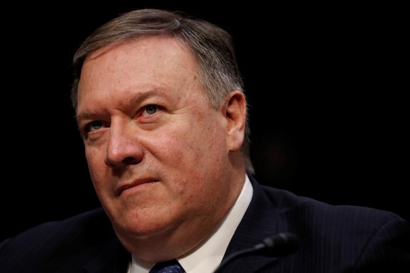 Pompeo auditionne par la commission des affaires etrangeres du senat us