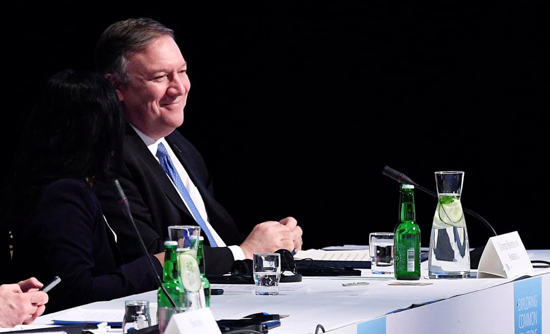 Pompeo reporte une visite a berlin, verra lavrov le 14 mai a sotchi