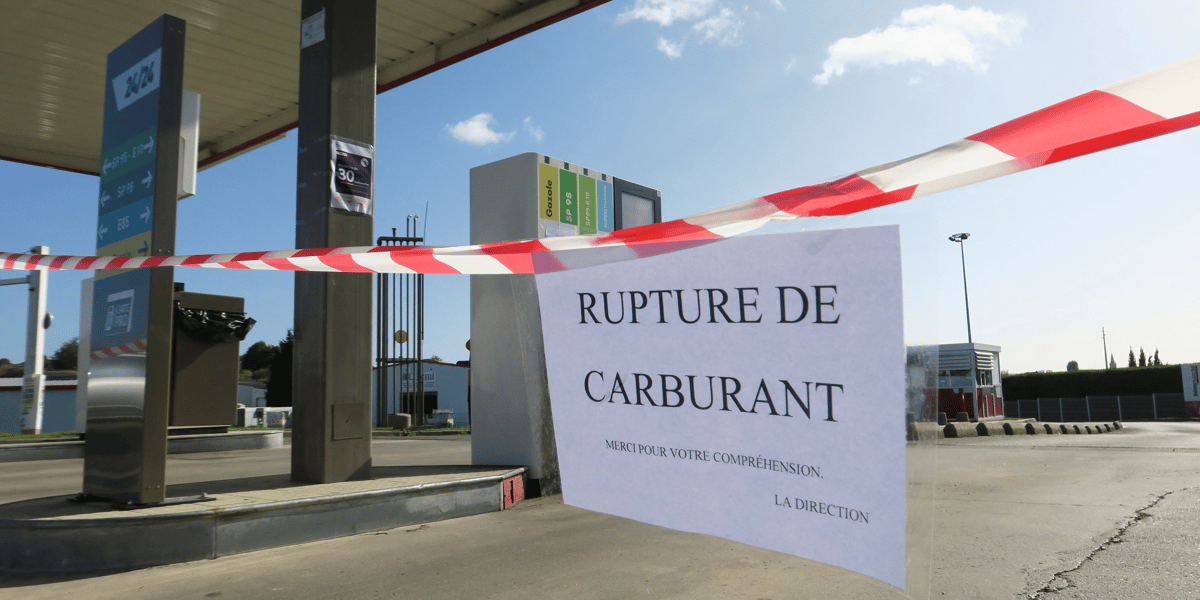 carburant, rupture, approvisionnement, essence