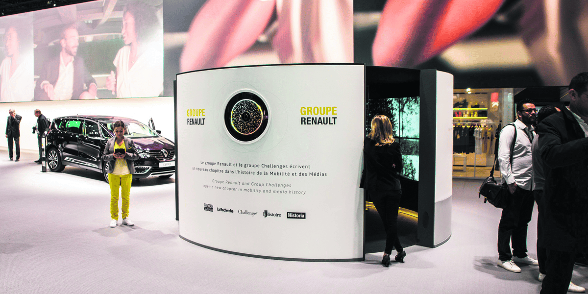 La présentation du projet AEX au Mondial 2018 avait suscité l’intérêt marqué des visiteurs.