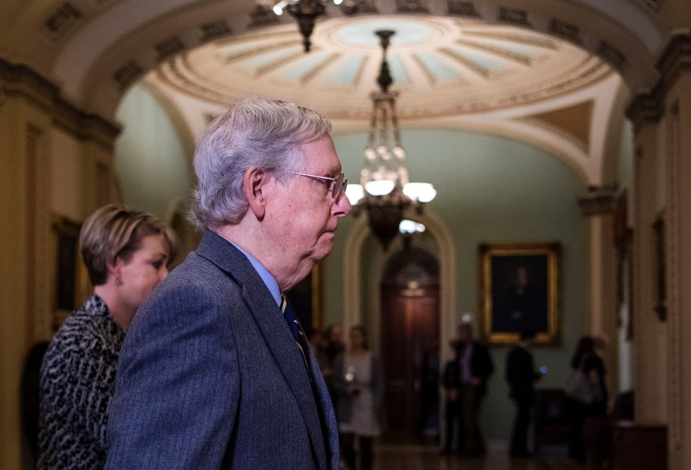 Acquitter trump pour stopper la fievre clanique, plaide le senateur mcconnell