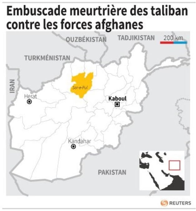 Embuscade meurtrière des taliban contre les forces afghanes