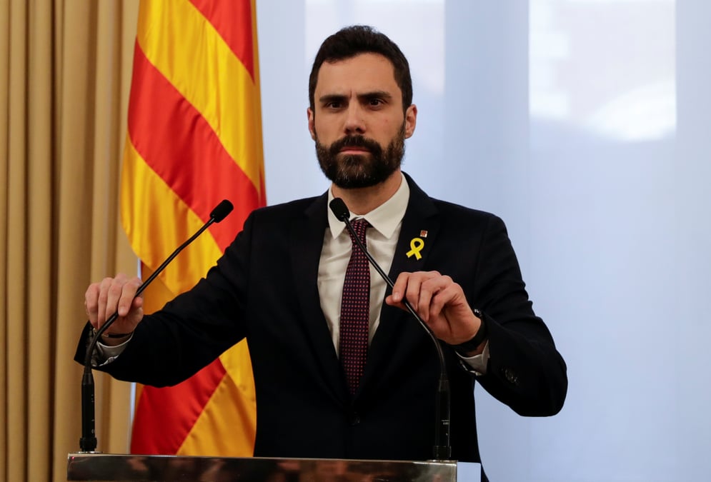 L'election du president catalan reportee