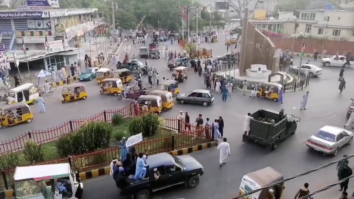 Les taliban entrent dans kaboul, selon le ministere de l'interieur afghan