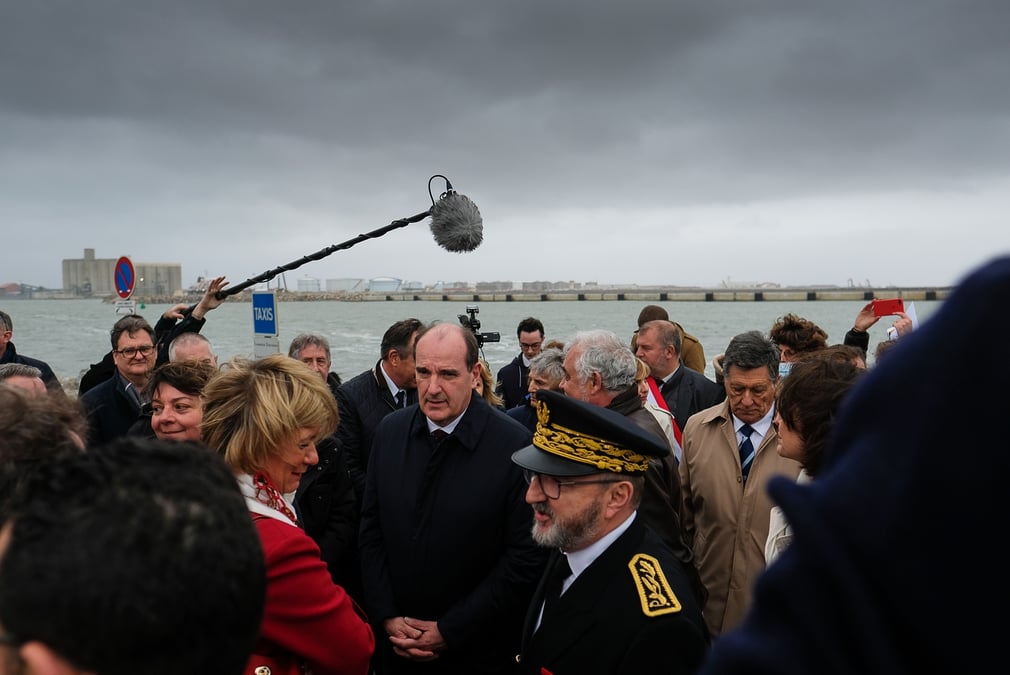 Jean Castex à Port-la-Nouvelle