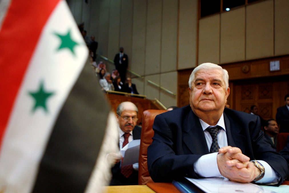 Syrie: deces du ministre des affaires etrangeres, dit la television publique