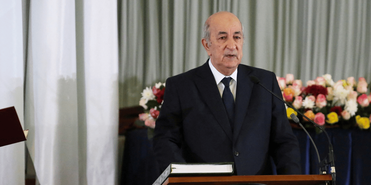 Abdelmadjid Tebboune a affirmé vouloir être « un président normal, pas un président mal élu. »