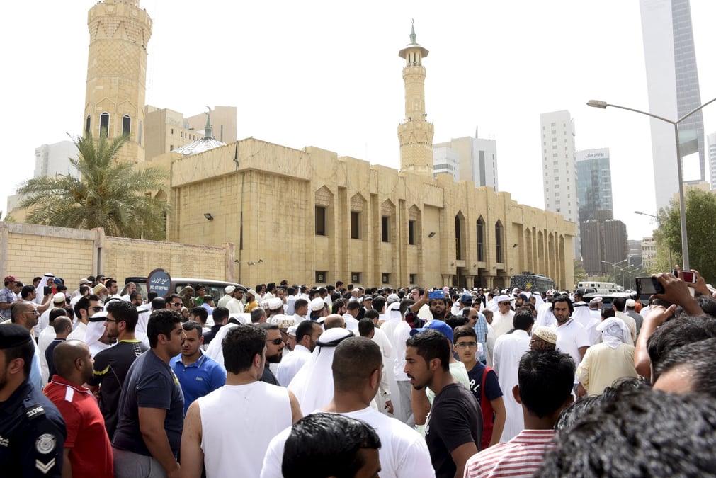 L'ei revendique un attentat dans une mosquee au koweit