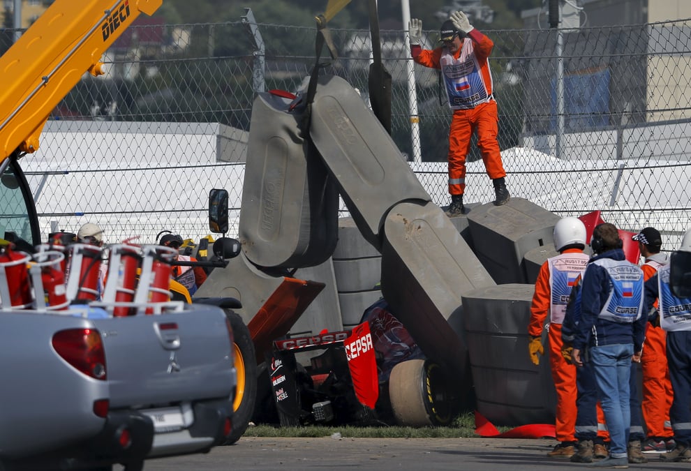 Carlos sainz accidente
