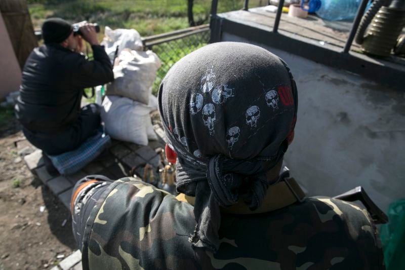 A Slaviansk, les barricades abandonnées aux civils