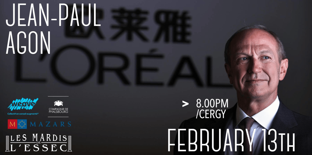 pdg l'oreal Jean-Paul Agon