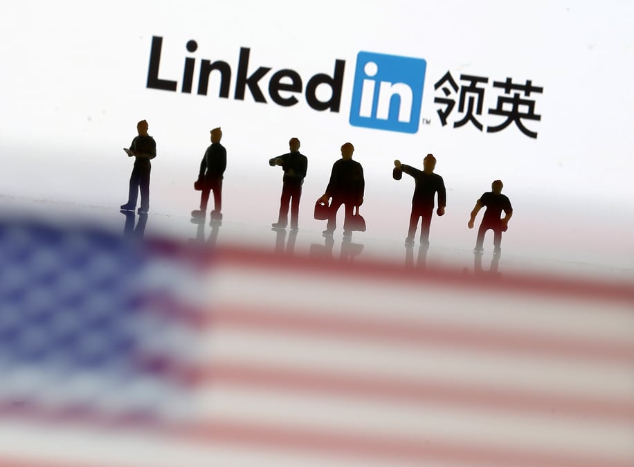 Washington accuse pekin d'utiliser linkedin pour des campagnes d'espionnage
