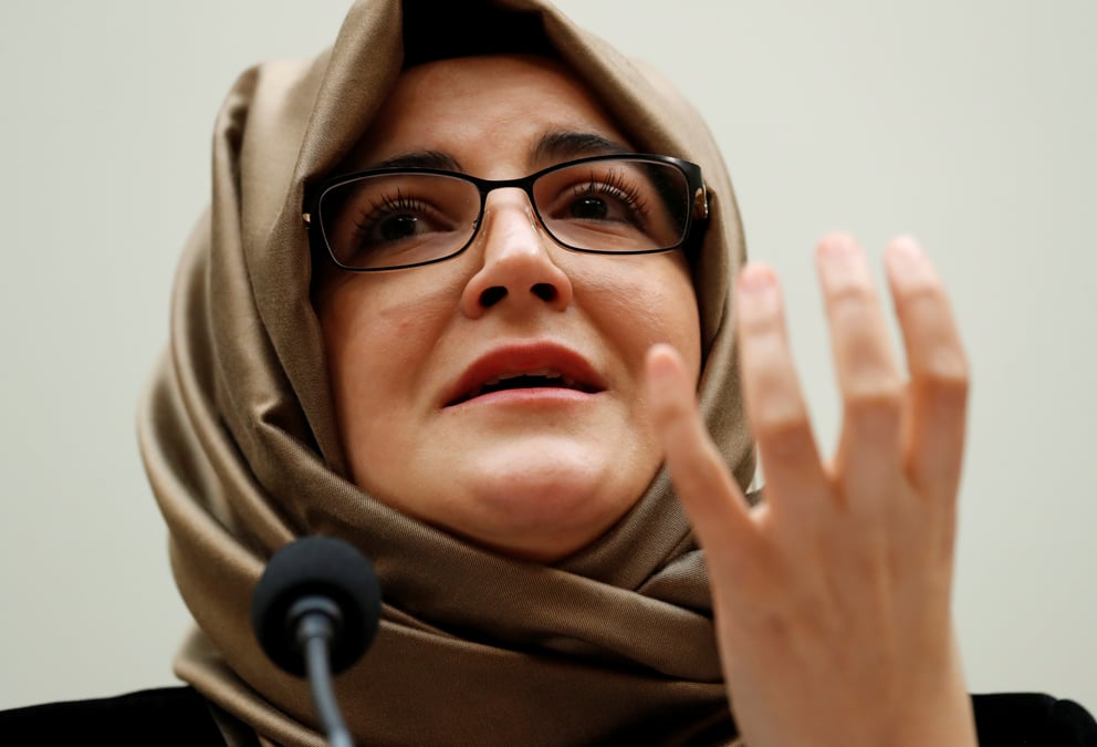 La fiancee de jamal khashoggi interpelle les etats-unis