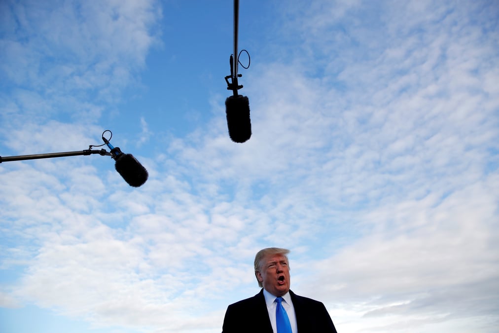 Trump reitere sa menace de taxer "au moins" 300 milliards de dollars d'imports chinois