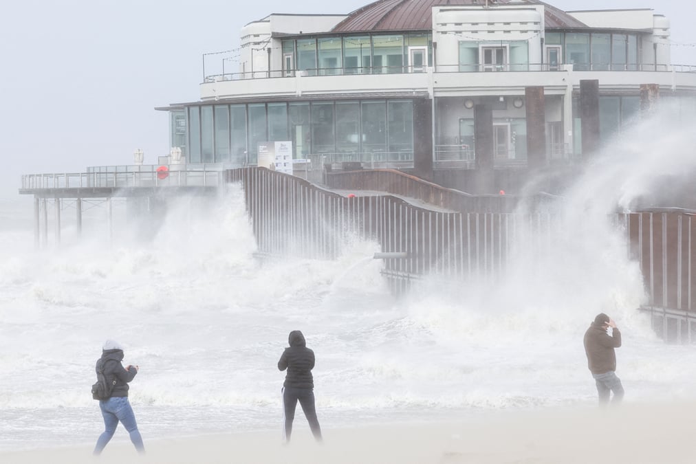 La tempete eunice fait deux morts aux pays-bas
