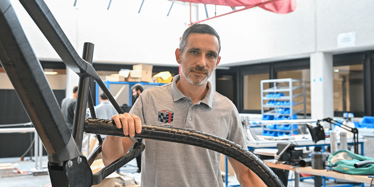 Bertrand Laine, le CEO de 3Ditex devenue Ollow.